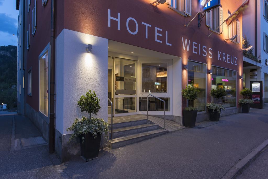 Hotel Weiss Kreuz Thusis Exterior photo